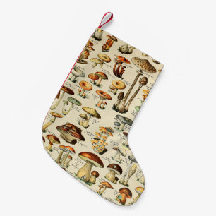 Mushroom Collection  Small Christmas Stocking
