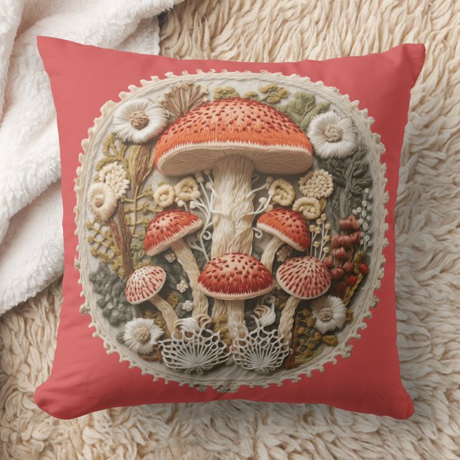 Mushroom Cottagecore Cushion (Creator Uploaded)