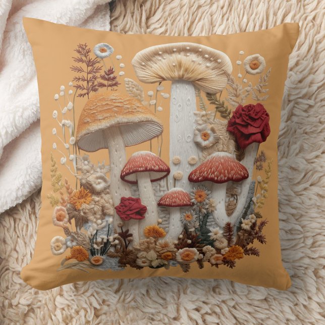 Mushroom Cottagecore Cushion (Creator Uploaded)
