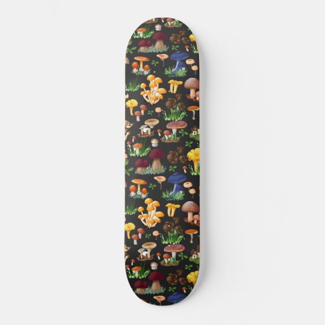 Mushroom Dance Skateboard (Front)