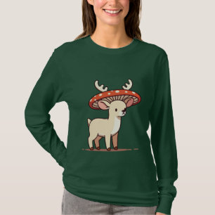 Mushroom Deer T-Shirt