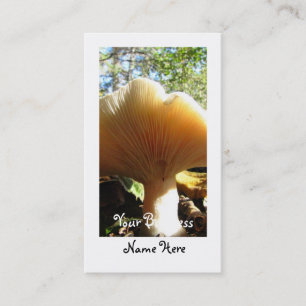 Mushroom Enjoying the Sunshine Business Card
