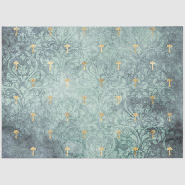 Mushroom Ephemera Design Series #10 Tissue Paper (Front)