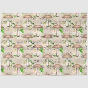 Mushroom Ephemera Design Series #13 Tissue Paper