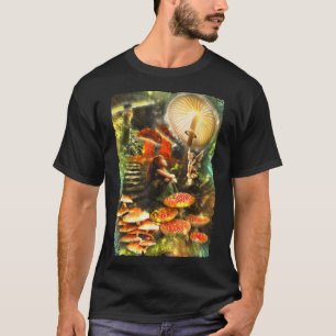 Mushroom Fairies Fantasy T-Shirt