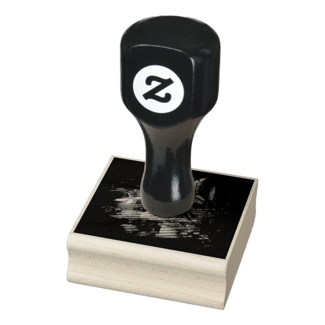 mushroom fairy rubber stamp (Stamp)