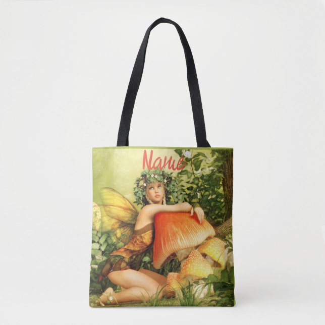 Mushroom fairy Thunder_Cove Tote Bag (Front)