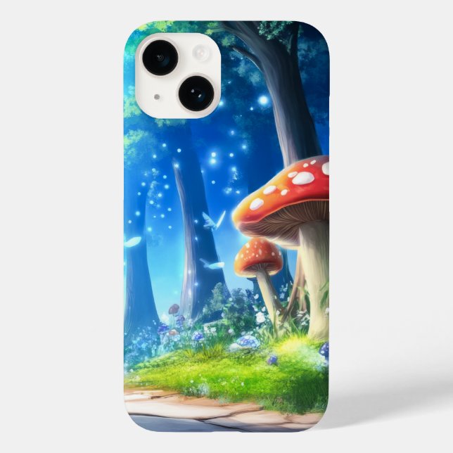Mushroom Forest Case-Mate iPhone Case (Back)