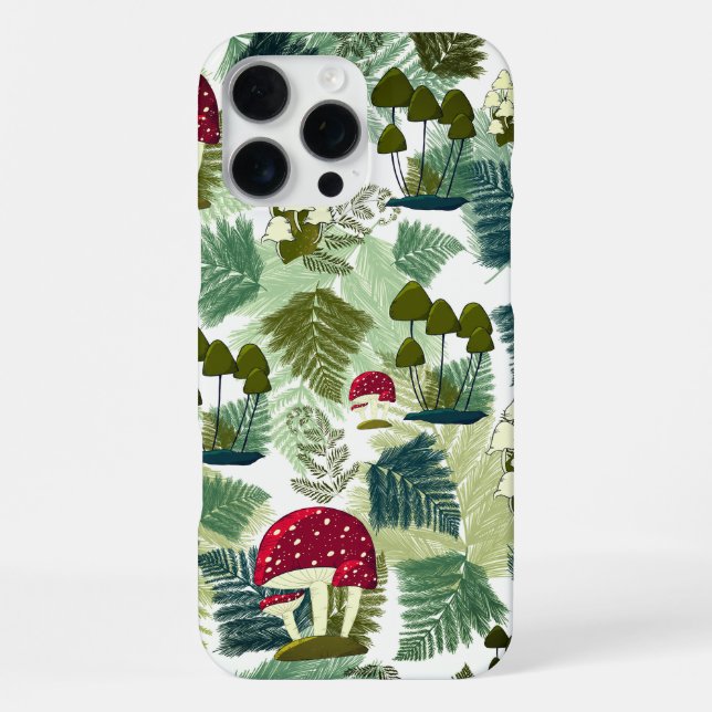 Mushroom Forest iPhone Case (Back)