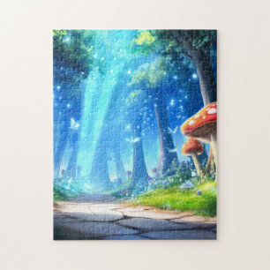 Mushroom Forest Jigsaw Puzzle