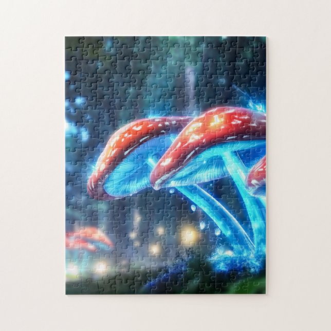 Mushroom Forest Jigsaw Puzzle (Vertical)