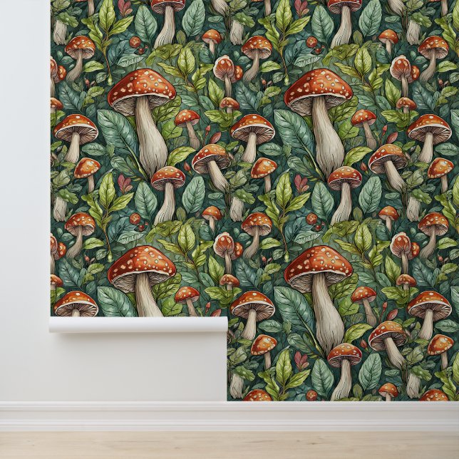 Mushroom forest wallpaper (Application)