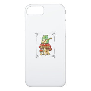 Mushroom Frog Goblincore Mycology Artistic Design Case-Mate iPhone Case