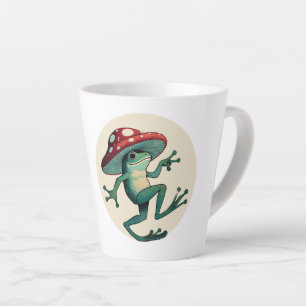 Mushroom Frog                                      Latte Mug