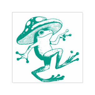 Mushroom Frog                                      Self-inking Stamp