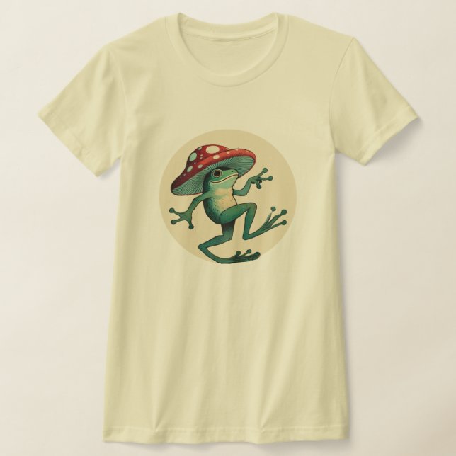 Mushroom Frog                                      T-Shirt (Laydown)