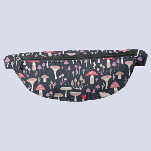 Mushroom Fungi and Toadstool Bum Bags