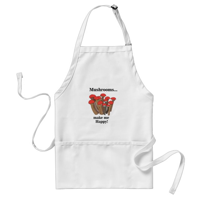 Mushroom Fungi Red Mushrooms  Standard Apron (Front)