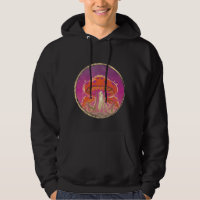 Mushroom Galaxy Psychedelic Graphic