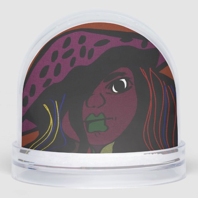 Mushroom Girl Snowglobe (Front)