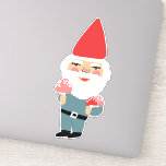 Mushroom Gnome Cute Colourful & Fun<br><div class="desc">Check out this awesome sticker! Add your own text. I love stickers! What about you? Check out my shop for butterflies,  birds,  RVs,  camping,  hiking,  flowers and lots more!</div>