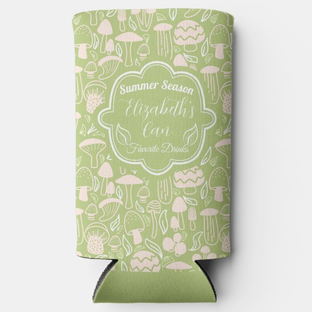 Mushroom Green Cream Cooler (Front)