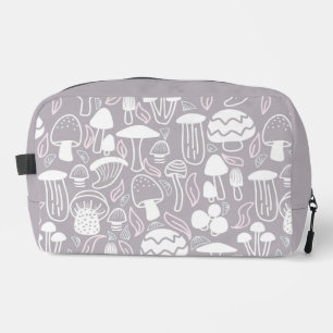 Mushroom Grey White Dopp Kit
