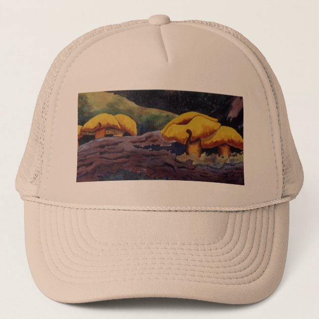Mushroom group in the deep woods  Hat (Front)