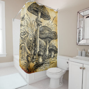 mushroom group v 7 shower curtain