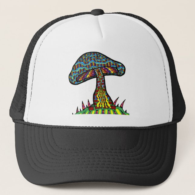Mushroom Hill Trucker Hat (Front)