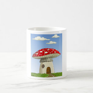 Mushroom House Coffee Mug