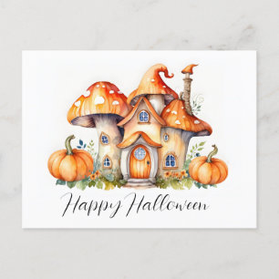 Mushroom House Postcard