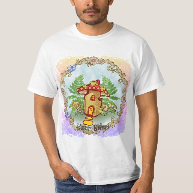 Mushroom House  T-Shirt (Front)
