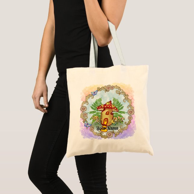 Mushroom House tote bag (Front (Product))