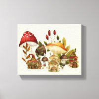 Mushroom Houses and Village Gnomes