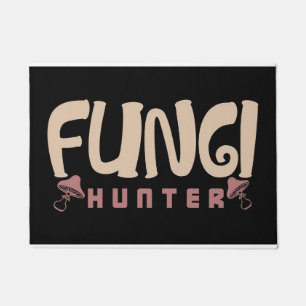 Mushroom Hunter Fungi Hunter Mushrooms Doormat