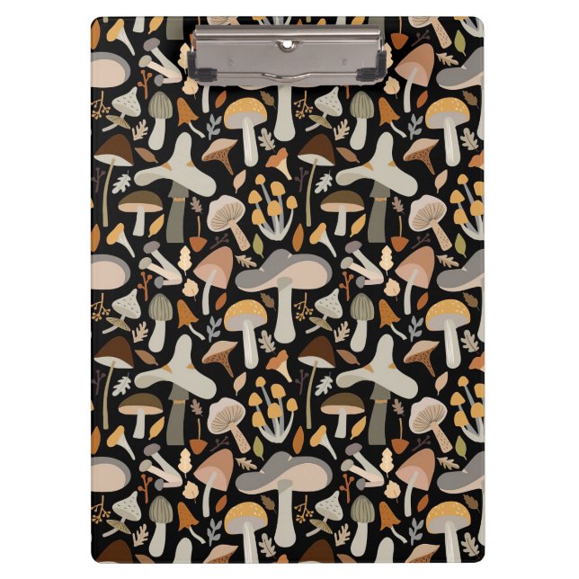 Mushroom Hunter Mid Mushroom Clipboard (Front)