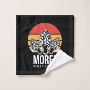 Mushroom Hunter Morel Whisperer Wash Cloth