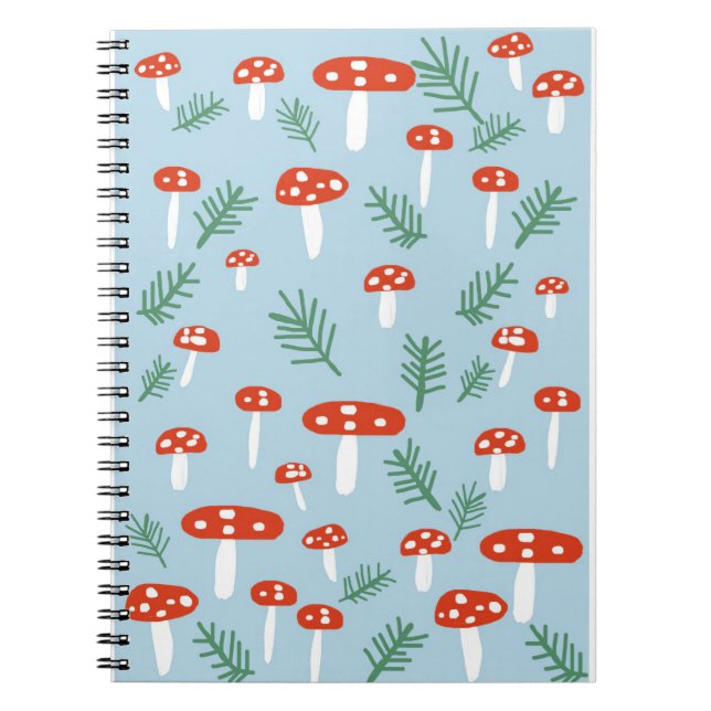 Mushroom Hunter Mushroom Beauties Notebook (Front)