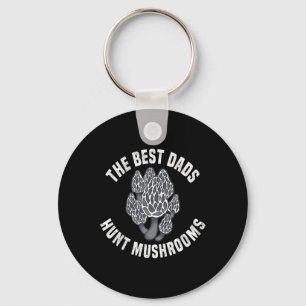 Mushroom Hunting Morel Shrooming  Key Ring