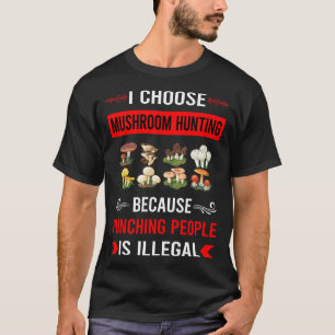 Mushroom Hunting Mushrooming Mycology Mycologist T-Shirt