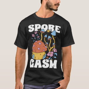 Mushroom Hunting SporeGasm Morel Hunter Foraging T-Shirt