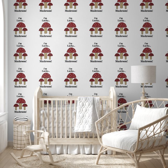 Mushroom I'm Lucky Mushroom  Wallpaper (Kids)