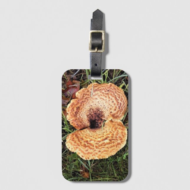 Mushroom in the Forest Luggage Tag (Front Vertical)