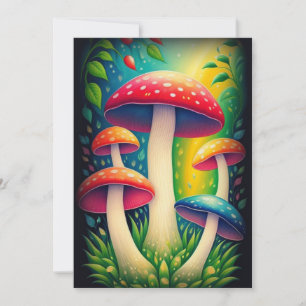 MUSHROOM INVITATION