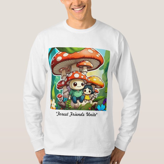 "Mushroom Joy" T-Shirt (Front)