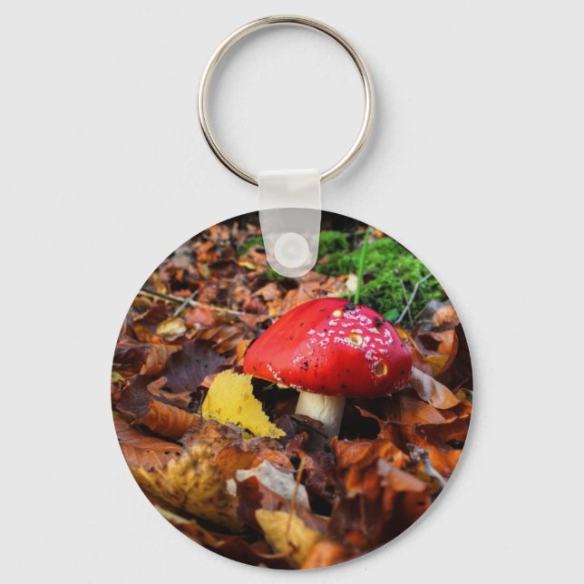 Mushroom Key Ring (Front)