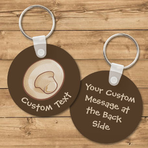 Mushroom Keychain