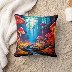 Mushroom Land Cushion