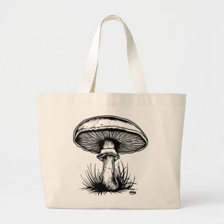  Mushroom  Large Tote Bag